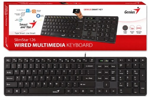 [TN] TECLADO GENIUS ALAMBRICO (SLIMSTAR 126)