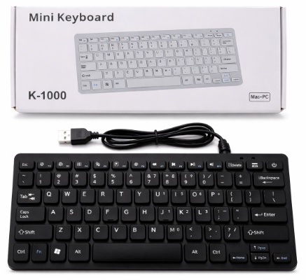[TN] TECLADO MINI KEYBOARD ALAMBRICO (K-1000)