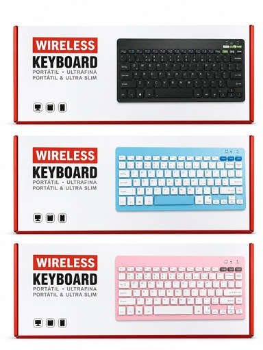 [TN] TG2858 Teclado 2EN1 Bluetooth/2.4gHz Recargable (BT*3)