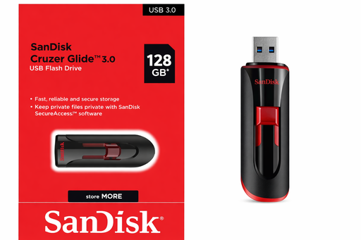 [TN] MEMORIA USB 128GB SANDISK 3.0 (CZ600)