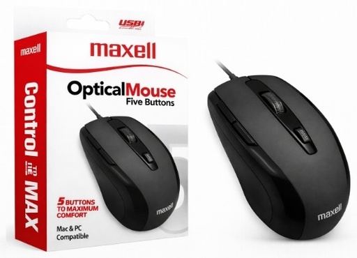 [TN] MOUSE MAXELL USB 5 BOTONES (MOWR-105)