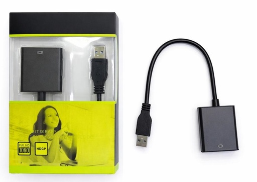 [TN] CABLE CONVERTIDOR USB 3.0 (INPUT) A HDMI (OUTPUT)