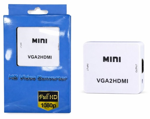 [TN] CAJA CONVERTIDORA VGA (INPUT) A HDMI (OUTPUT)  