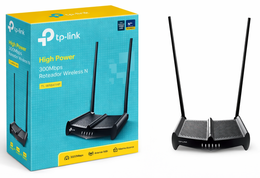 [TN] ROUTER TPLINK INALAMBRICO ALTA POTENCIA 300MBPS 2.4GHz (TL-WR841HP)