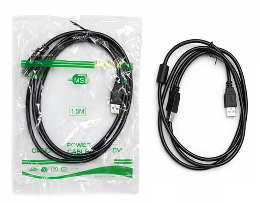 [TN] CABLE IMPRESORA 1.5M NEGRO